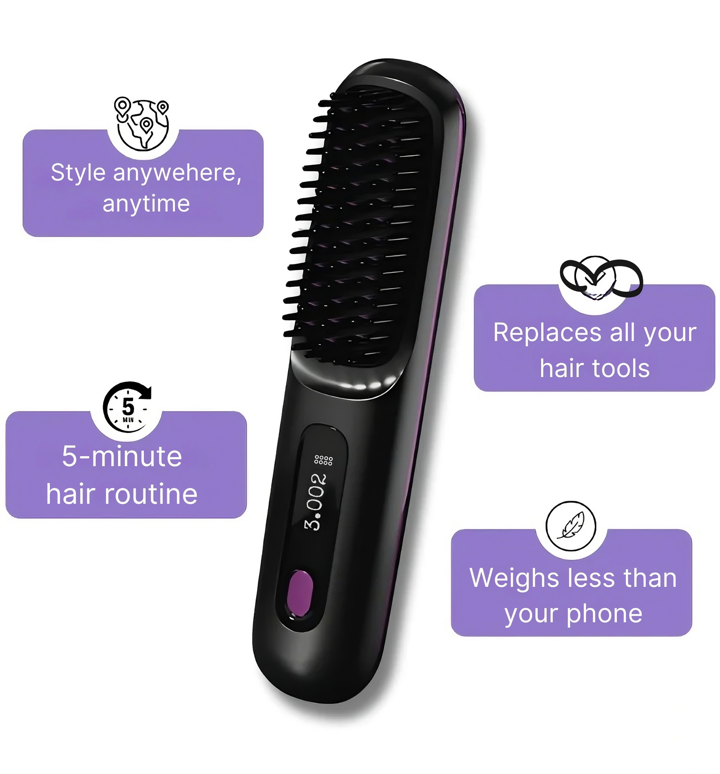 Cordless Heated Comb